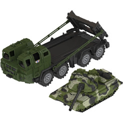 Военный тягач  Нордпласт Щит с танком 258/1_NP