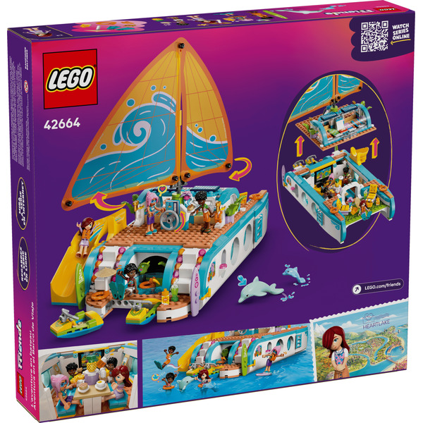 Конструктор Lego Friends Приключения на лодке 42664