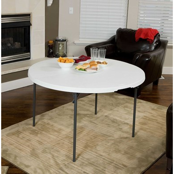 Стол круглый LIFETIME 90280064 122 см