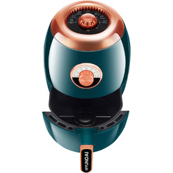 Аэрогриль HYUNDAI HYF-3553 (темно-зеленый/золотистый)