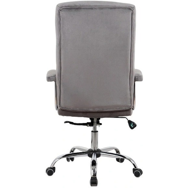 Кресло офисное Kingstyle SHL-8 Sane Velvet Chrome (велюр, серый)