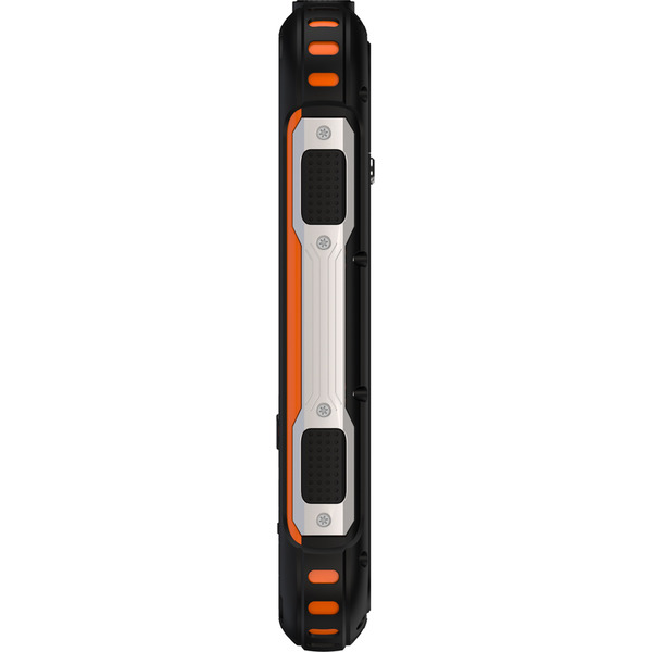 Мобильный телефон Maxvi R2 up + ЗУ WC-112 (черный/оранжевый)