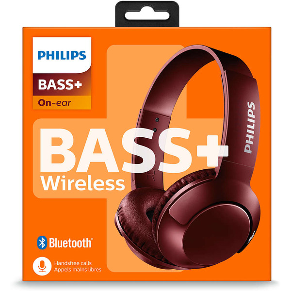 Наушники Philips Bass+ SHB3075RD/00