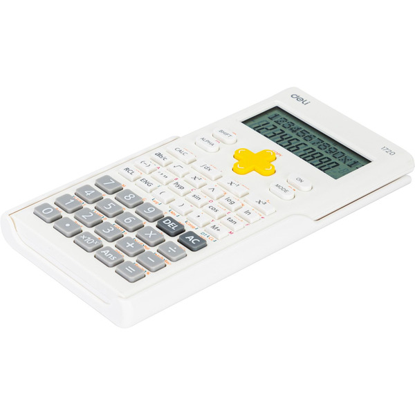 Калькулятор Deli E1720-white