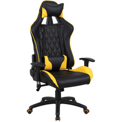 Кресло Brabix GT Master GM-110 (черный/желтый)