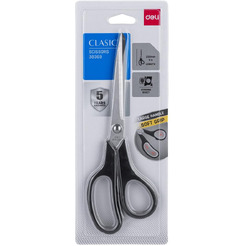 Ножницы 23 см Deli 38369 (черный)