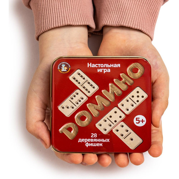 Настольная игра Десятое королевство Домино (жестяная коробочка) 02990