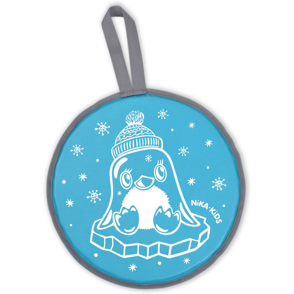 Санки-ледянка НИКА ЛР40 Пингвин (голубой)