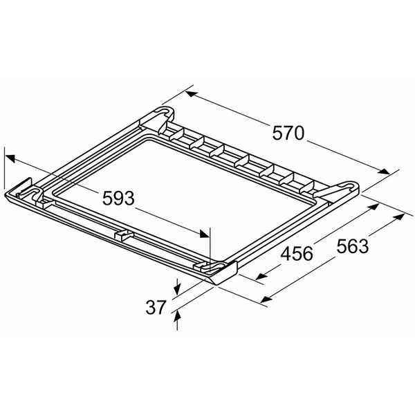 Соединительный элемент для сушильной и стиральной машины Bosch WTZ27510