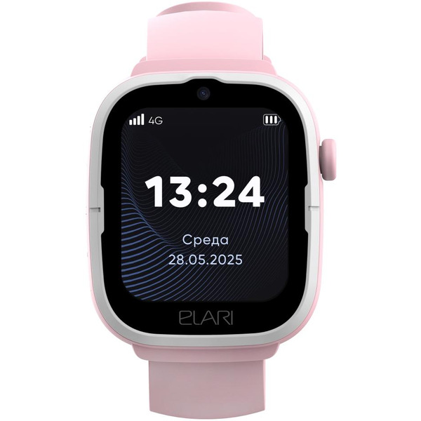 Часы-телефон Elari Go 4G (KP-4G-Go) розовый