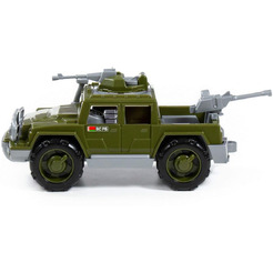 Автомобиль-пикап военный Полесье Защитник с 2-мя пулемётами  63953