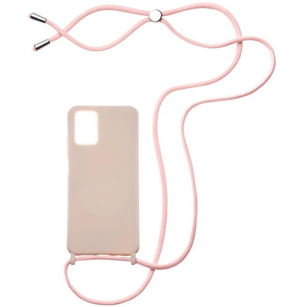 Бампер Bingo Lanyard для Samsung Galaxy A03s (персиковый)