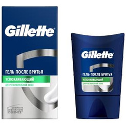 Гель после бритья GILLETTE Sensitive Skin для чувствительной кожи 75мл