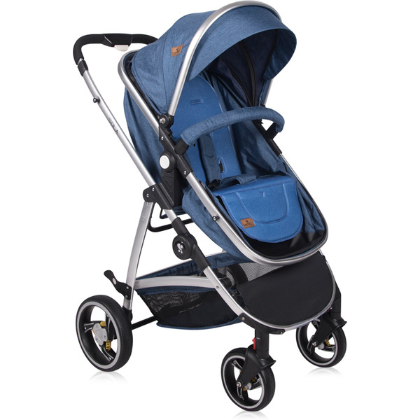 Детская коляска LORELLI Sola 2в1 (синий)