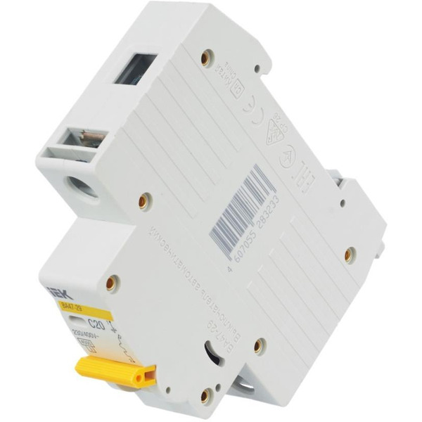 Выключатель автоматический IEK ВА 47-29 20А 1P 4.5кА С MVA20-1-020-C