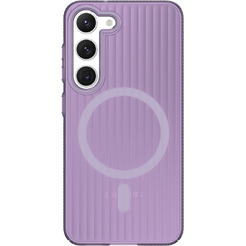 Задняя накладка CASE Translucent Strip Samsung Galaxy S23, фиолетовый