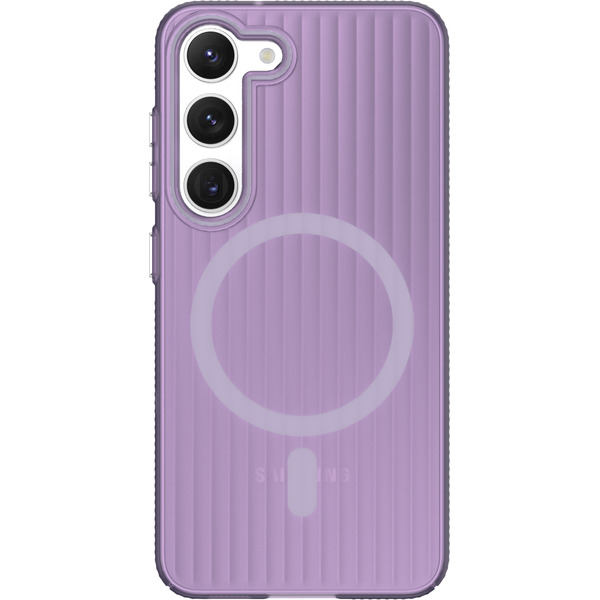 Задняя накладка CASE Translucent Strip Samsung Galaxy S23, фиолетовый