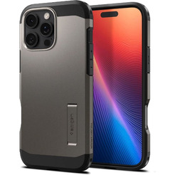 Чехол для телефона Spigen Tough Armor Mag Magsafe для iPhone 16 Pro ACS08145 (темно-серый)