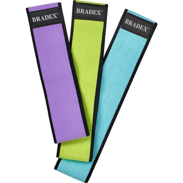 Набор текстильных фитнес резинок Bradex SF 0749 (размер S/M/L)