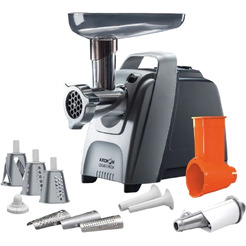 Мясорубка Аксион М61.52 (черно-серебристый)