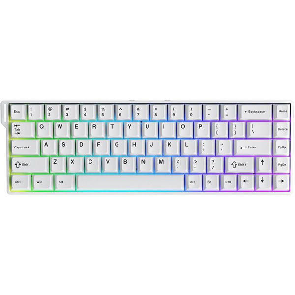 Клавиатура AJAZZ AK680 V2 Ice Island Switch (белый)