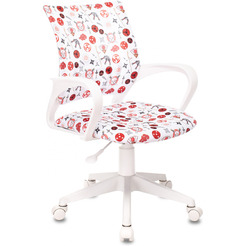 Кресло детское Бюрократ KD-W4 (белый)