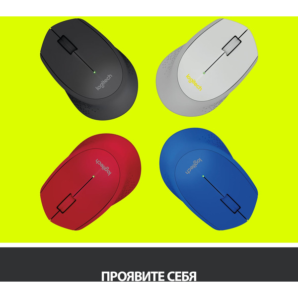 Мышь Logitech Wireless M280 (910-004290) Blue EWR