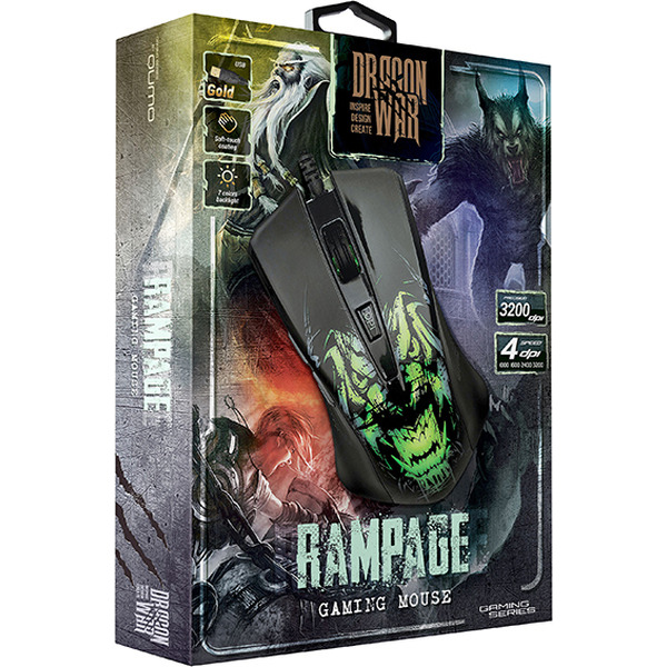 Мышь QUMO Rampage M49