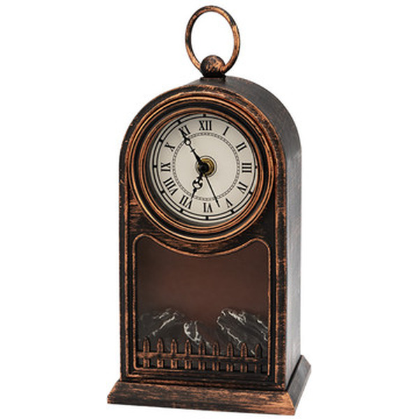 Светодиодный камин NEON-NIGHT Старинные часы с эффектом живого огня 511-021