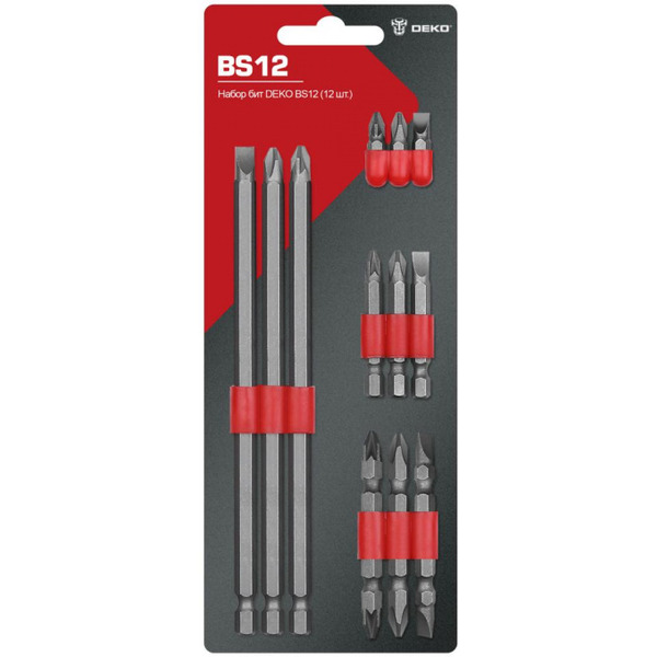 Набор бит Deko BS12 Set 12 (065-0695)