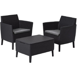 Набор уличной мебели (два кресла, столик) Keter Salemo Balcony set 253206