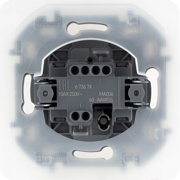 Выключатель Daccord (Legrand) Inspiria 673672