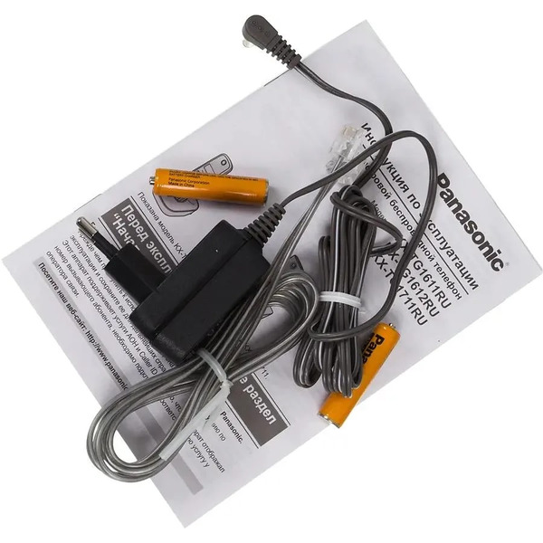 Телефон стандарта dect PANASONIC KX-TG1711RUW