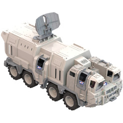 Военный тягач  Нордпласт Арктика с кунгом 287_NP