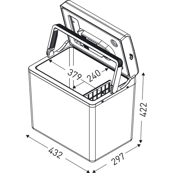 Автохолодильник Zugel ZCR301D