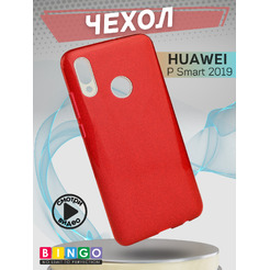 Чехол-накладка Bingo Shine для P Smart 2019 (красный)