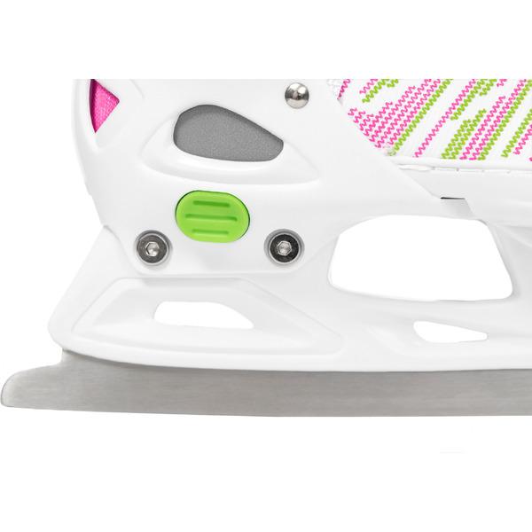 Роликовые коньки Ricos Props PW-223B XS (р. 29-32, белый/розовый)