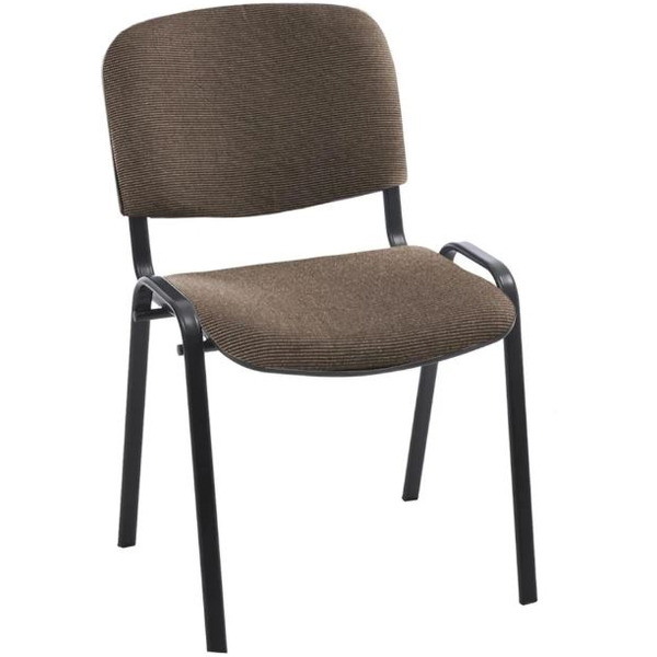 Офисный стул Helmi Изо HL-F01 / 359853 (черный/коричневый с бежевым)