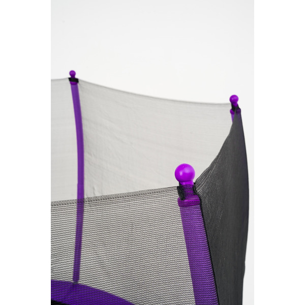 Батут Calviano 252 см - 8ft OUTSIDE master purple