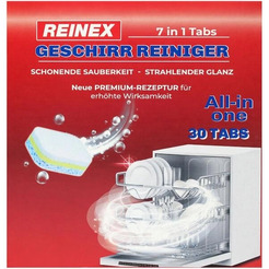 Таблетки для посудомоечных машин Reinex Geschirr-Reining Tabs 7 в 1 (30шт)