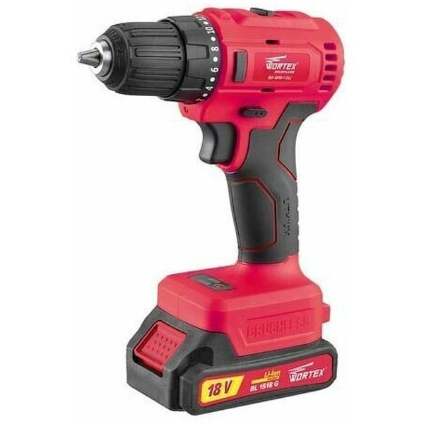 Дрель-шуруповерт WORTEX BD 1815-1 DLi в кор. ALL1 (BD18151DLi0029)