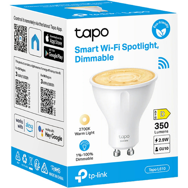 Умная лампочка TP-Link TAPO L610