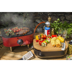 Портативный газовый гриль Sahara Mini BBQ (черный)