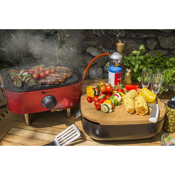 Портативный газовый гриль Sahara Mini BBQ (черный)