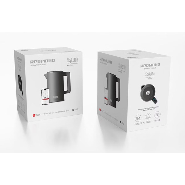 Электрический чайник Redmond SkyKettle KM231S (серый)
