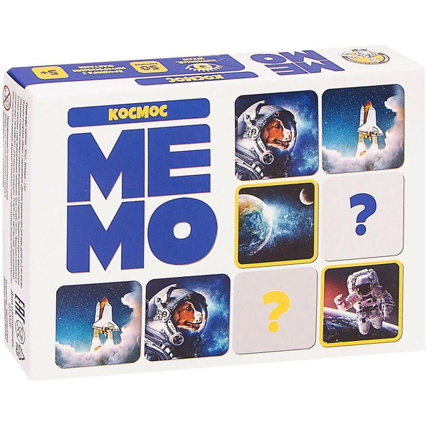 Настольная игра Десятое королевство Мемо. Космос 03595