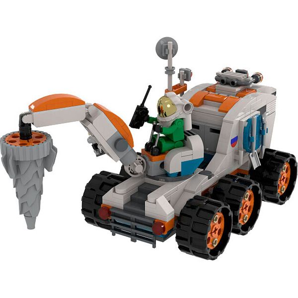 Конструктор Brick Labs Космос: Лунный бурильщик геологов AB-1320