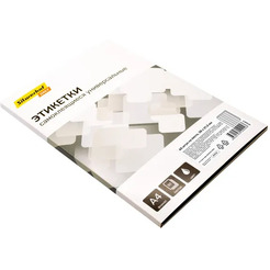 Этикетка самоклеящаяся SILWERHOF A4 38x21.2мм 65шт на листе/50л./белый матовое