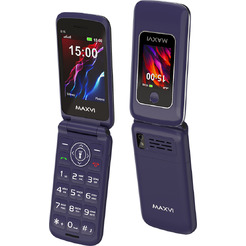 Мобильный телефон Maxvi E15 (фиолетовый)