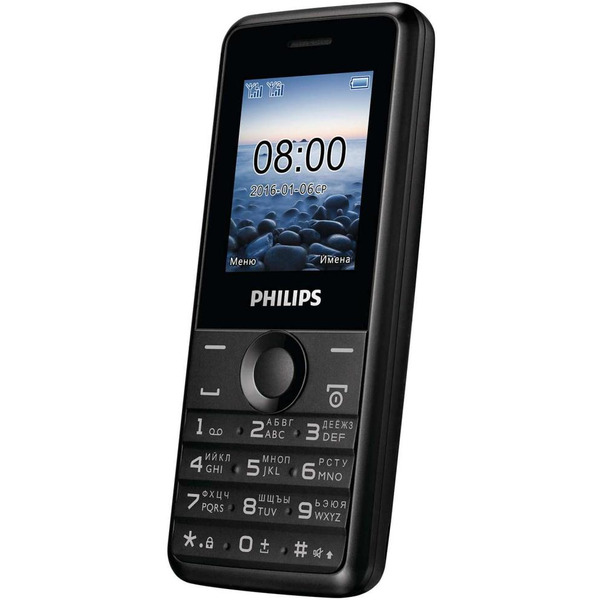 Сотовый телефон Philips Xenium E103 черный